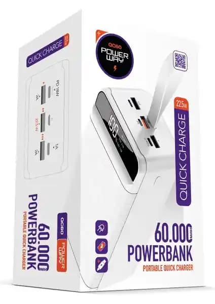 Powerway PD 22.5W ve Zoli 50000mAh Powerbank Karşılaştırması