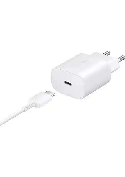 Samsung EP-TA800XWEGWW 25W Hızlı Şarj Adaptörü ve Type-C Kablo İncelemesi