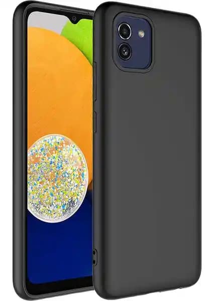 Samsung Galaxy A03 için şık ve dayanıklı silikon kılıf, koruma ve estetik bir arada sunar