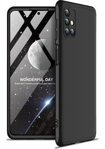 Samsung Galaxy M31s için Çok Katmanlı 360 Derece Koruma Kılıfı Şık ve Dayanıklı Tasarım