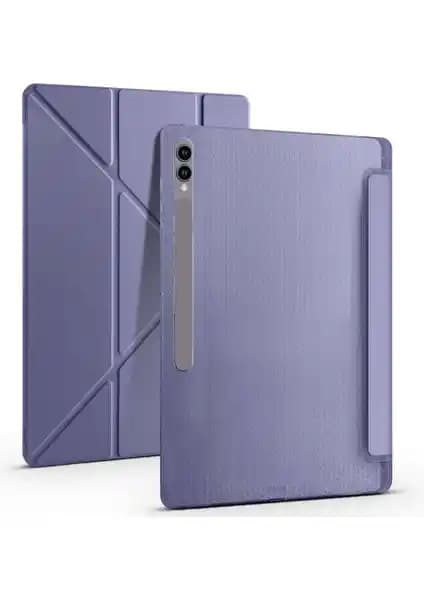 Samsung Galaxy Tab S10 FE Plus İçin Çok Fonksiyonlu Origami Silikon Kılıfı İncelemesi