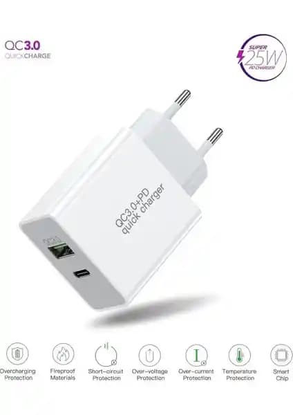 Samsung Galaxy Uyumlu 25W Ultra Hızlı Çoklu Şarj Cihazı İncelemesi ve Kullanıcı Yorumları