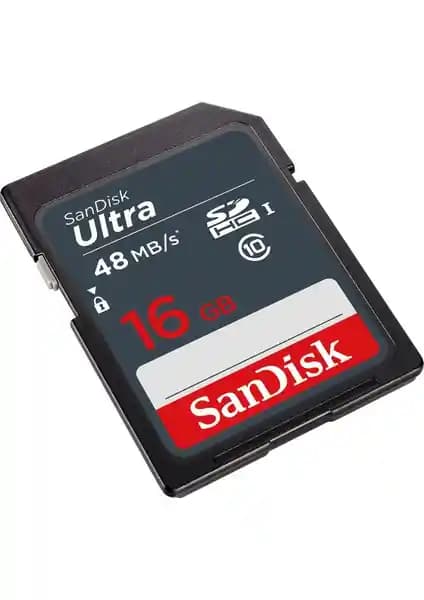 SanDisk Ultra 16 GB Hafıza Kartı: Yüksek Performans ve Güvenilirlik Özellikleri