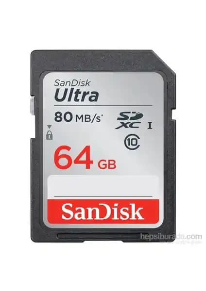 SanDisk Ultra SDXC 64GB Hafıza Kartı Yüksek Hız ve Güvenilirlik Sunar
