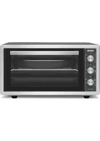 Simfer 4503 İnox Gri 45 LT Turbo Fan Mini Fırın: Çok Fonksiyonlu Modern Mutfak Çözümü