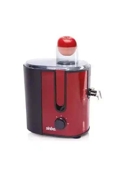 Sinbo SJ-3194 Kırmızı Katı Meyve Sıkacağı: Güçlü Motor ve Pratik Kullanım Özellikleri