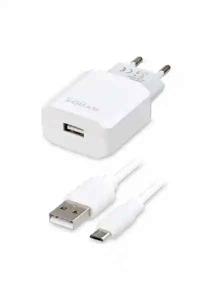 Syrox Micro USB Şarj Adaptörü 2.6A Hızlı ve Güvenilir Şarj Çözümü