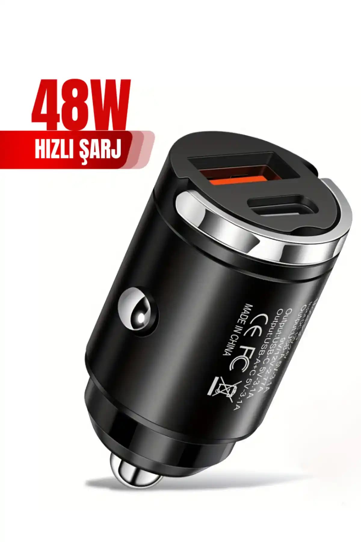 Tech&bello 48W Araç Şarj Adaptörü Güç ve Hızın Modern Çözümü