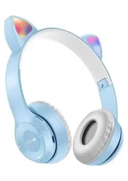Teknosepetim Kedili RGB Bluetooth Kulaklık P47M: Şık Tasarım ve Yüksek Performanslı Ses Deneyimi