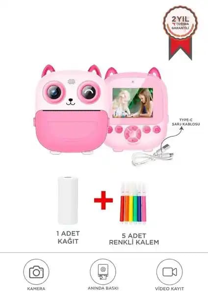 Torima CMR-21 Pembe Dijital Çocuk Kamerası ile Yaratıcı Fotoğraf ve Video Deneyimi