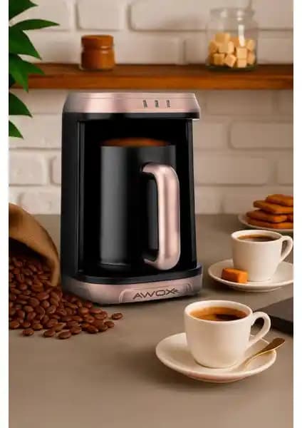 Türk Kahvesi Makinesi Karşılaştırması: Awox Kafija Rose Gold ve Karaca Hatır Közde Kahve Makinesi