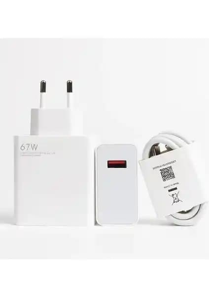 Xiaomi 67W Turbo Şarj Aleti: Hızlı ve Güvenilir Şarj Deneyimi Sunan Adaptör