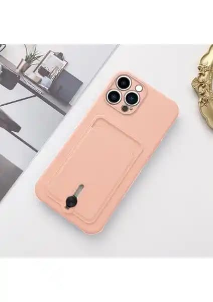 Zebana Apple iPhone 14 Pro Max Uyumlu Kartlıklı Silikon Kılıf: Şık ve Dayanıklı Koruma Çözümü