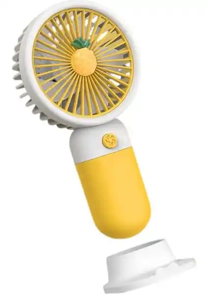 Zehraa USB Mini El Fanı Sarı: Taşınabilir ve Çok Fonksiyonlu Soğutma Çözümü