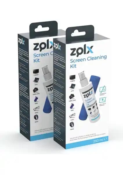 Zolx Ekran Temizleme Seti Doğa Dostu ve Çok Yönlü Ekran Temizliği Çözümü