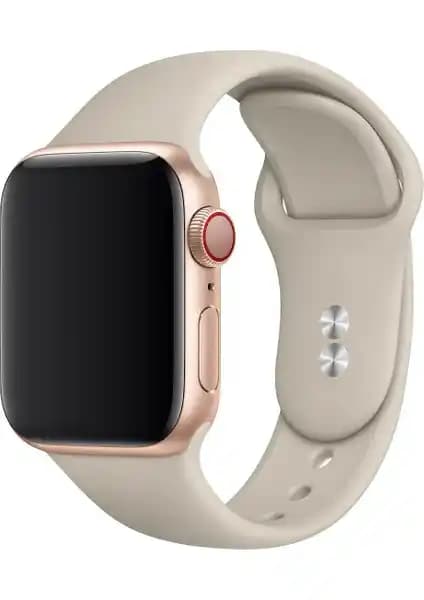 Apple Watch 3-6 Serileri İçin Krem Renkli Silikon Kordon Özellikleri ve Kullanıcı Yorumları