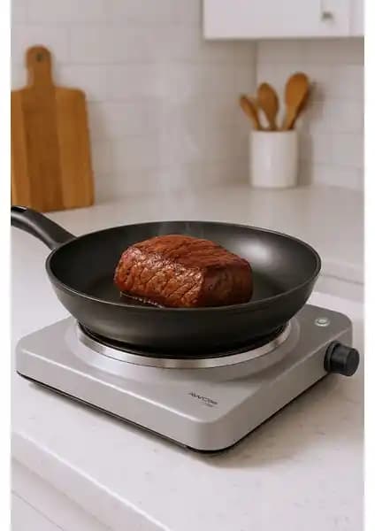 Awox Lotus Inox Paslanmaz Çelik Elektrikli Tekli Ocak: Pratik ve Dayanıklı Mutfak Çözümü