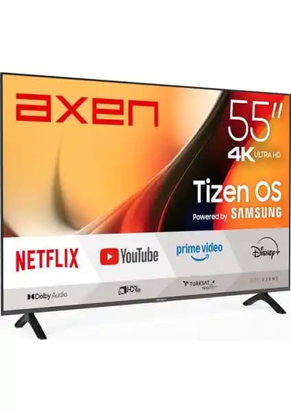 Axen AX55FMN501 55 İnç 4K Ultra HD Smart LED TV Detaylı İnceleme ve Özellikler