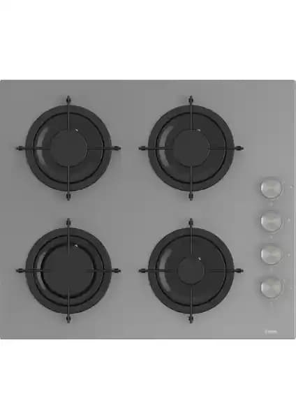 Ferre CS208 Gri Cam Gazlı Ocak: Estetik ve Fonksiyonelliğin Modern Buluşması