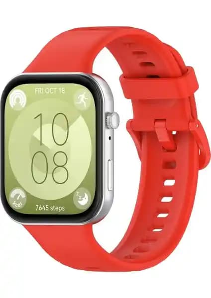 Fibaks Huawei Watch Fit 3, Fit 4 ve Fit 4 Pro Uyumlu Renkli Silikon Kayışlar Detaylı İnceleme