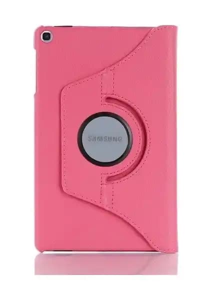 GoGoPlus Pembe 360 Derece Döner Standlı Kılıf Samsung Galaxy Tab S6 Lite İçin