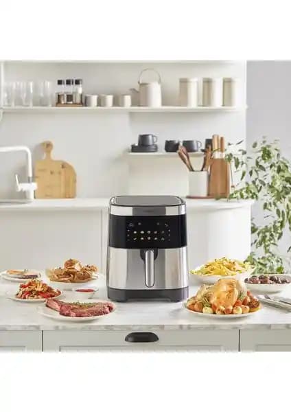 Karaca Gourmet 9L Akıllı Renk Ekranlı Geniş Hazneli Inox Airfryer İncelemesi