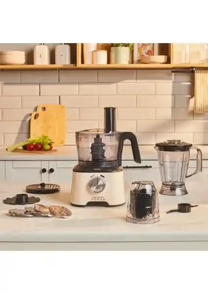 Karaca Mastermaid Power Çok Amaçlı 10'lu Mutfak Robotu Yüksek Performans ve Dayanıklılık