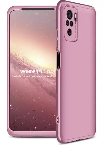 KNY Xiaomi Redmi Note 10S 3 Parça 360 Ays Kapak: Güçlü Koruma ve Estetik Tasarım