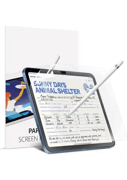 M.TK Moveteck Paperfeel Ekran Koruyucu ile iPad 10. Nesil İçin Dayanıklı ve Doğal Renkler Sunan Koruma Çözümü