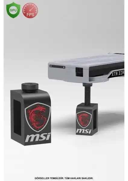 Makerpax Ayarlanabilir Ekran Kartı Tutucu: Stabil ve Dayanıklı Bilgisayar Bileşeni Desteği