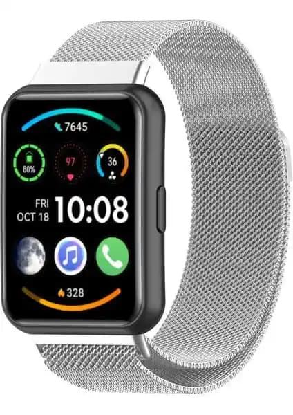 Nezih Case Huawei Watch Fit 2 Uyumlu Metal Örgü Hasır Kordon İncelemesi ve Kullanım Özellikleri