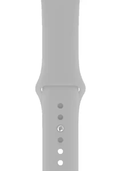 PSGT Apple Watch Serisi 1-8 ve Ultra için 42-49mm Silikon Kordon Kayışlar