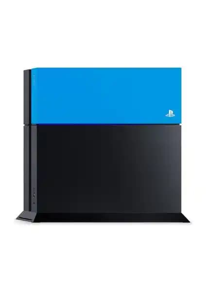 Sony PS4 için Mavi Custom Faceplate Kapak: Kolay Montaj ve Modern Tasarım