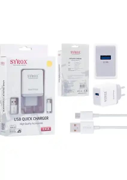 Syrox 2.4A Note 4/5 Hızlı Şarj Cihazı İncelemesi ve Kullanıcı Deneyimleri