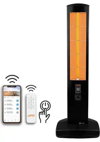 UFO Erciyus Smart 2300 W Mobil Uyumlu Kule Tipi Elektrikli Isıtıcı Özellikleri ve Avantajları
