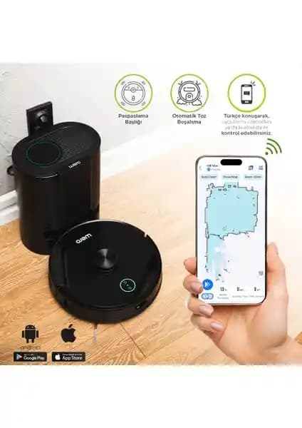 Wero M8 Max Robot Süpürge: Güçlü ve Akıllı Ev Temizlik Çözümü