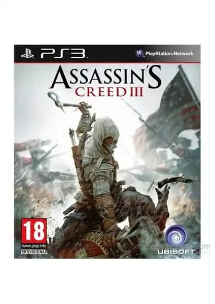 Assassin's Creed III PS3 İçin Tarihi Macera ve Açık Dünya Oyunu