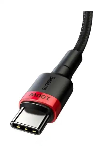 Baseus Cafule PD2.0 100W USB-C Kablo ile Hızlı Şarj ve Güvenilir Veri Aktarımı