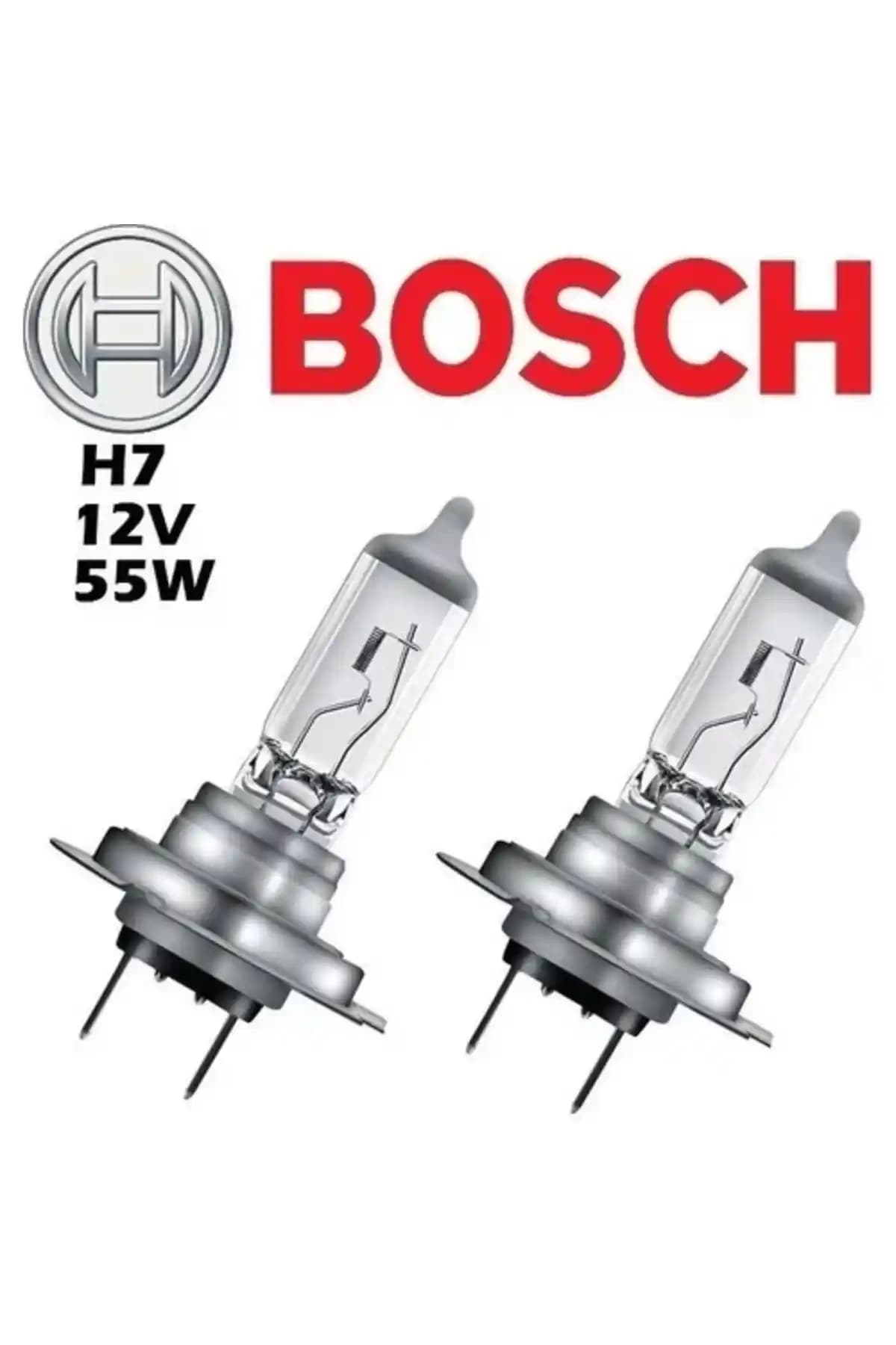 Bosch H7 12V 55W LED Far Ampülü Türkiye Menşei Güçlü ve Uzun Ömürlü Otomotiv Aydınlatma