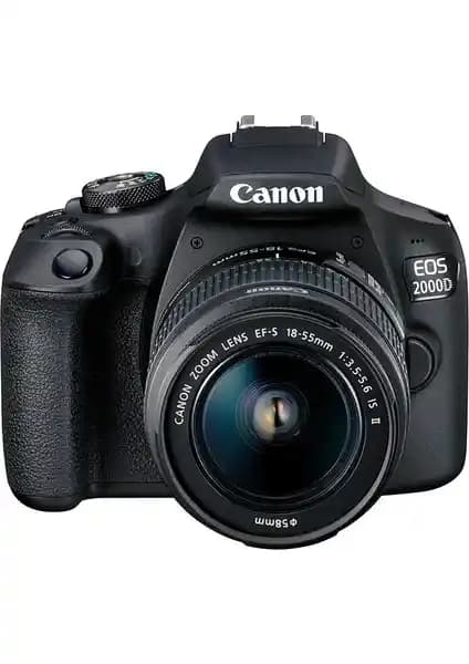 Canon EOS 2000D DSLR Fotoğraf Makinesi: Yüksek Çözünürlük ve Kullanım Kolaylığıyla Profesyonel Çekimler