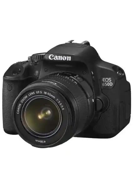 Canon EOS 650D: Yüksek Çözünürlüklü ve Kullanıcı Dostu Dijital Fotoğraf Makinesi
