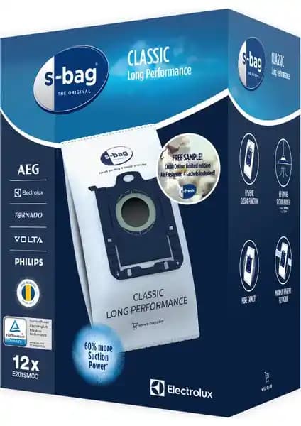 Electrolux E201SMCC S-BAG Classic Long Performance Mega Pack İnceleme ve Kullanıcı Yorumları