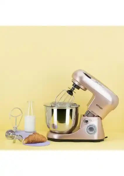Emsan Bella Gusto Altın Pembe Stand Mikser: Güçlü Performans ve Şık Tasarım Bir Arada