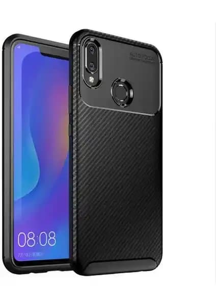 Huawei Honor Play için Adige Marka Siyah Karbon Desenli Silikon Kılıf Ürün İncelemesi