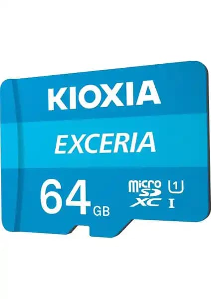 Kioxia 64GB Exceria Micro SDXC Hafıza Kartı Yüksek Performans ve Güvenilirlik