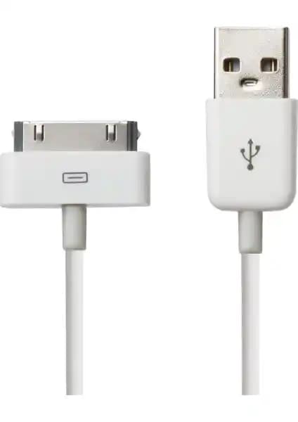 Mirax iPhone ve Apple Cihazları İçin Güvenilir Şarj ve Veri Kablosu 1 Metre Uzunlukta