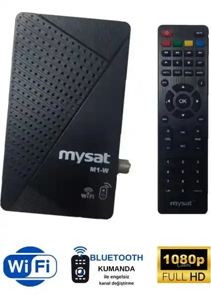 Mysat M1-W Uydu Alıcı İncelemesi: Full HD ve Wi-Fi Özellikleriyle Modern Kullanım