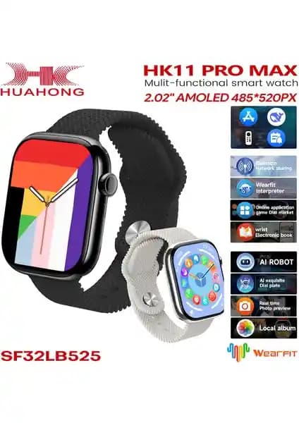 Nom Tekno HK11 Pro Max Akıllı Saat: Yüksek Teknoloji ve Şıklığın Buluşması
