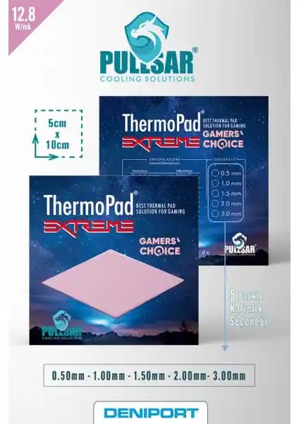 Pullsar Thermopad Extreme ile Bilgisayarınızın Soğutma Performansını Artırın