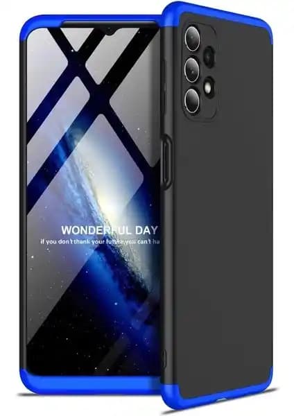 Samsung Galaxy A32 4G için 3 Parçalı Koruyucu Kılıf Güçlü ve Şık Tasarım
